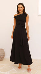 Gemma Maxi Dress - Black