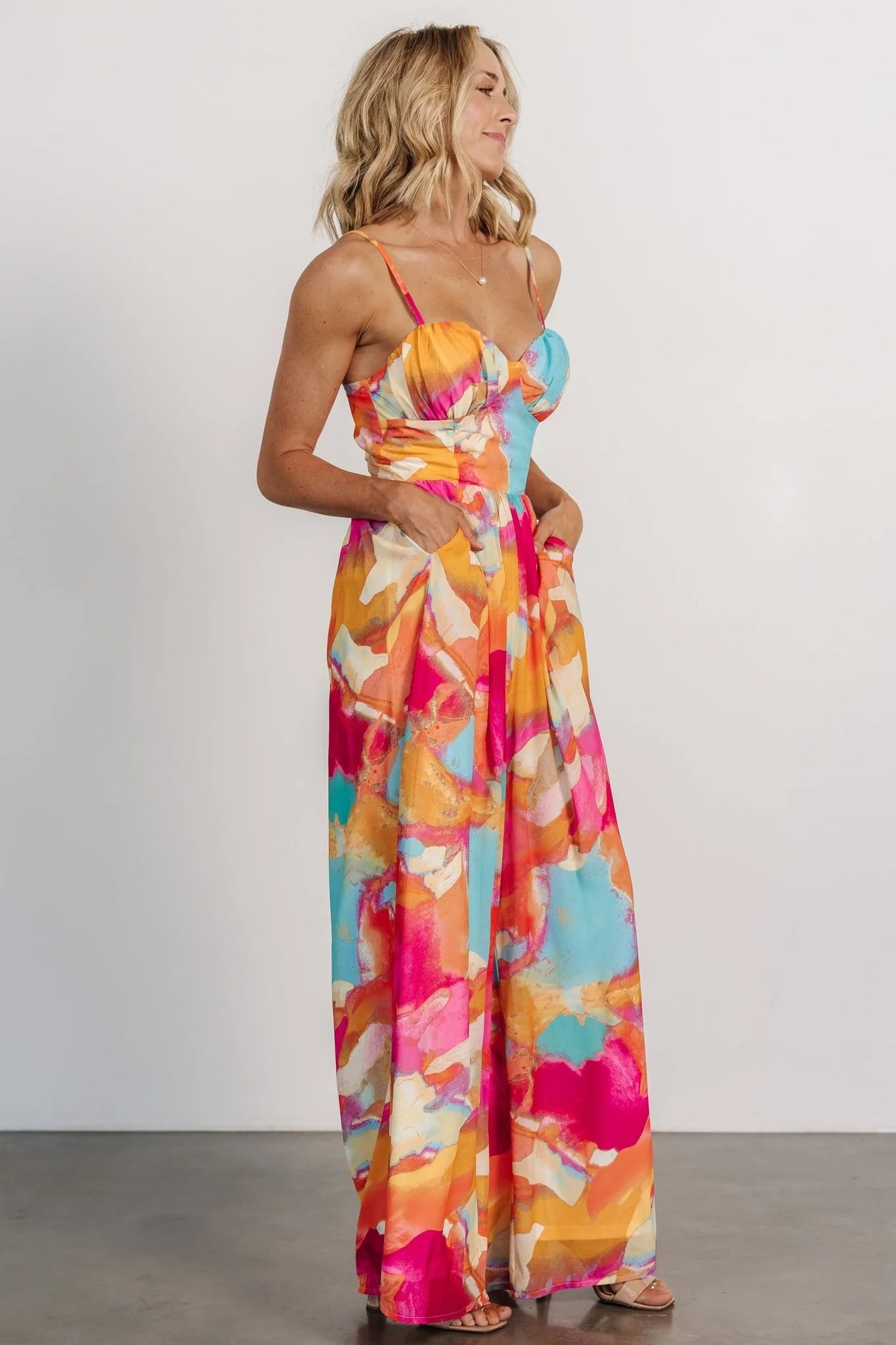 Shea Jumpsuit | Multi Print