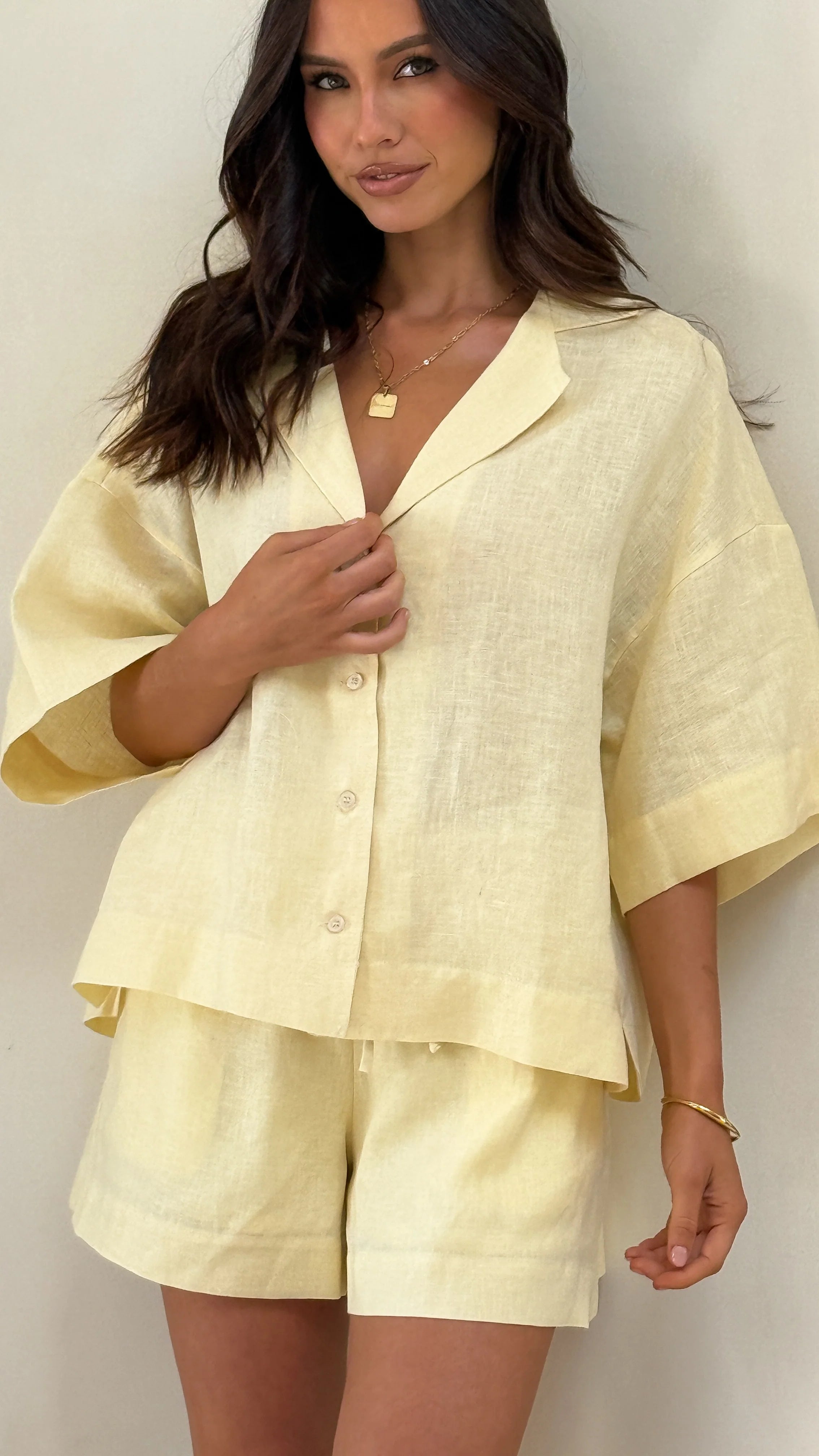 Luna Shorts - Yellow