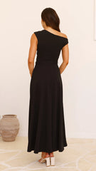 Gemma Maxi Dress - Black