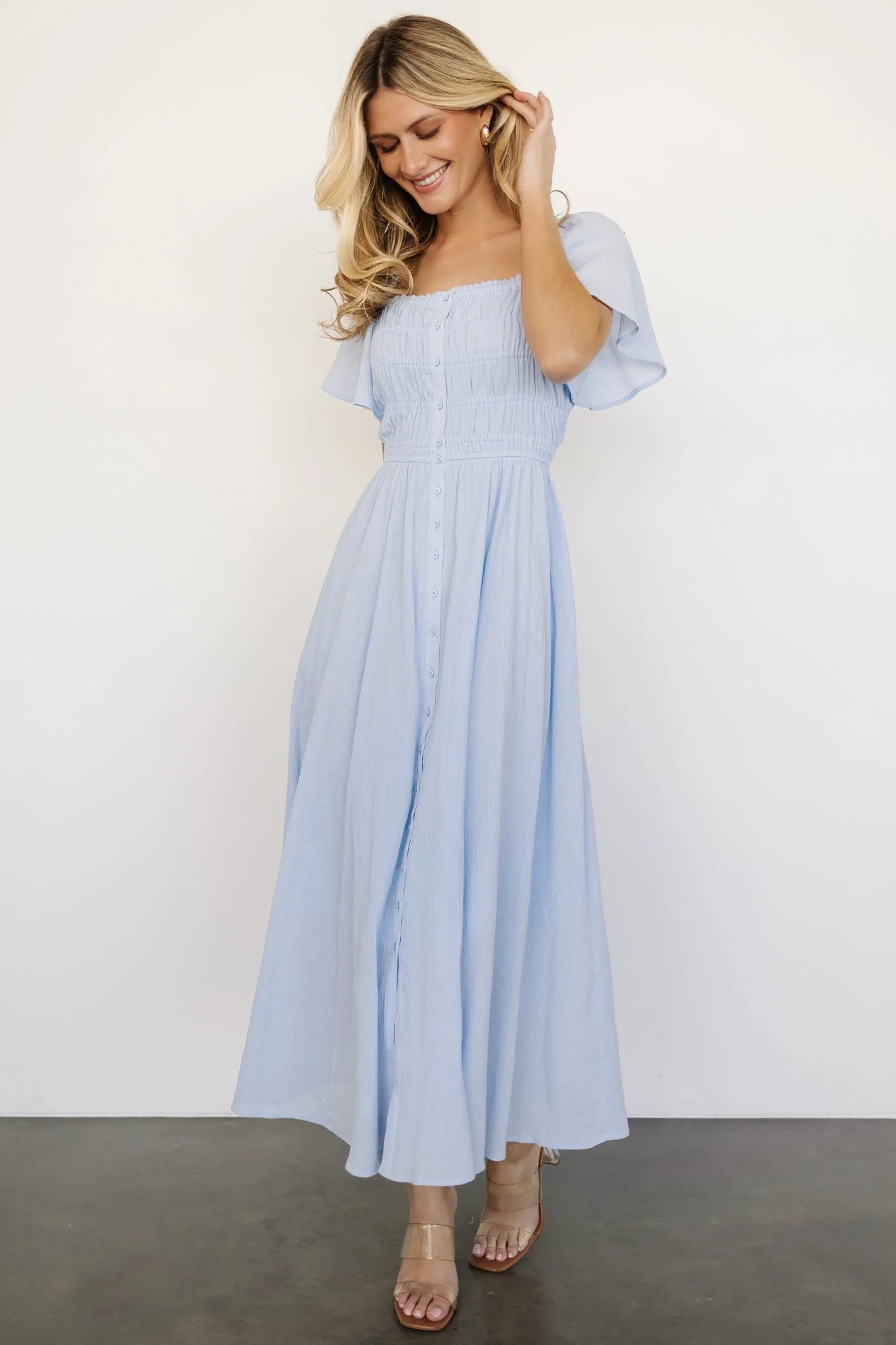 McKay Maxi Dress | Light Blue